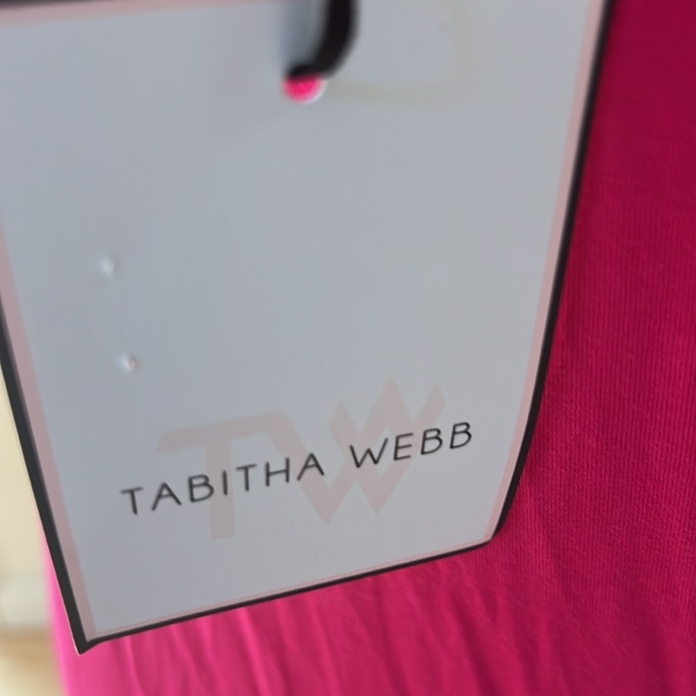 New! Tabitha webb pink medium high low dress. - Picture 6 of 11